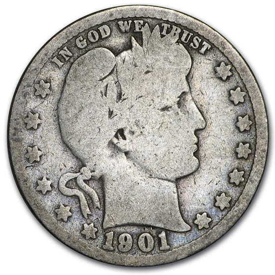 1901 Barber Quarter Good/VG 1901 Barber Quarter Good/VG